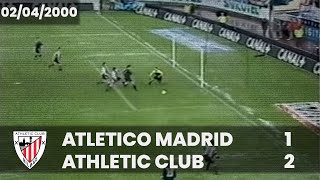 ⚽️ [Liga 99/00] J31 I Atlético de Madrid - Athletic Club 2 I LABURPENA