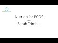 Nutrition for PCOS with Sarah Trimble