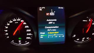 MERCEDES C180 w205 9g tronic acceleration