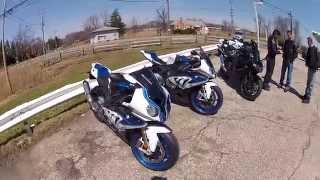 BMW HP4 Akrapovic vs Brock's Performance exhaust!!