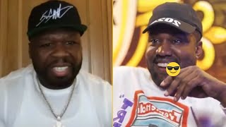50 Cent Reacts Kanye West Viral Interview And Says He Is In Unhealthy Place And This Is His Fault