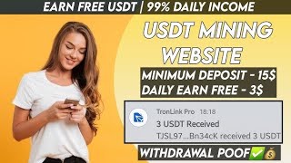 new usdt investment site| vip1 investment 11$ daily earning 3$ | Live widhrawal proof| low effort 💰