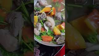 Giò heo hầm đu đủ siêu ngon khó cưỡng tuyệt vời #shorts