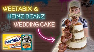 Weetabix \u0026 Heinz Beanz Cheesecake Wedding Cake