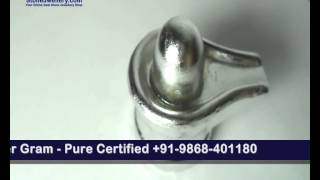 Pure Parad Shivling - 50 Gram - 100 Gram to 2 KG | +91-9868-401180