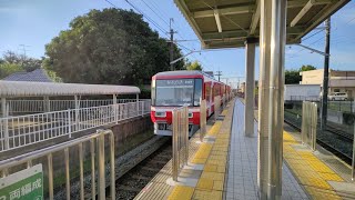 遠鉄電車最新型車両   第9編成目   2009編成2109編成（遠鉄29）岩水寺～西鹿島車窓