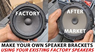 How To Make Speaker Brackets/Speaker Mounts.