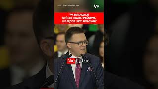 Hołownia o odpolitycznieniu spółek Skarbu Państwa