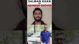 ASHNEER GROVER VS SALMAN KHAN | Big Controversy 🔥😱🔥 #shorts