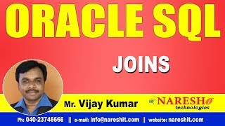 JOINS in Oracle | Oracle SQL Tutorial Videos | Mr.Vijay Kumar