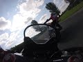 Kinsham raceway onboard with bigbellytom on the Ohvale GP-0 190, chasing CRF150’s and mini bikes pit