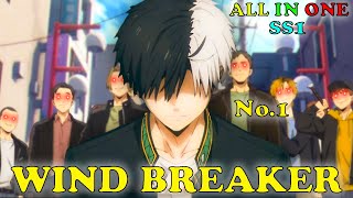 All in One "MỚI CHUYỂN TRƯỜNG ĐÃ MUỐN LÀM TRÙM THÌ PHẢI LÀM SAO - Wind Breaker EP 1-4 -Tóm Tắt Anime