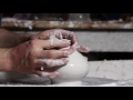 Throwing a Small Porcelain Bottle - Matt Horne Pottery