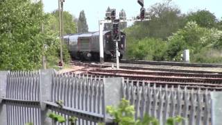 66204 passes Gloucester New Yard with 5Z44 to Kilmarnock. 16/05/2015