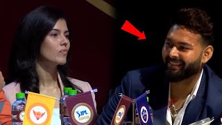 Kavya Maran fall in love with Dashing Rishabh Pant, made this lovely gesture during IPL Auction 2024