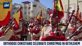 Orthodox Christians Celebrate Christmas in Bethlehem