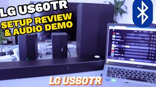 Why Is Everyone Buying This LG US60TR ? LG US60TR Setup With Laptop With Audi Demo Review