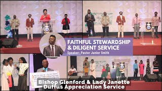 Bishop Glenford \u0026 Lady Janet Duffus Appreciation || Sunday Service | Nov 10, 2024