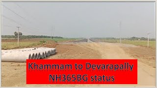 Khammam-Devarapally NH365BG Status on 18.10.2023 II by JVEdVlog