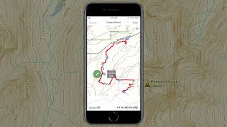 Gaia GPS - Create a Route