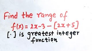 || Domain and range of functions _ Greatest Integer Function_ Fractional part function ||
