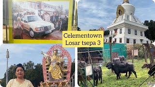 #zoo #losar tsepa 3 Celementown gompa# tibetan culture # prayer wheels || daily Vlog