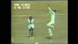 Pakistan vs West Indies 5th ODI 1986 @ Hyderabad Highlights