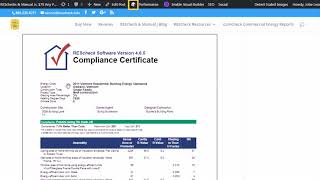 Rescheck Example Free Samples