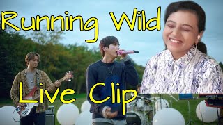 Live Jin Is finally Back 🎙 | Running Wild | Live Clip | Reaction | Wishes M Dreams 💜