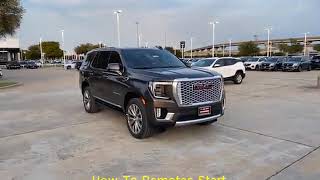 Remote Starting '21 Yukon Denali