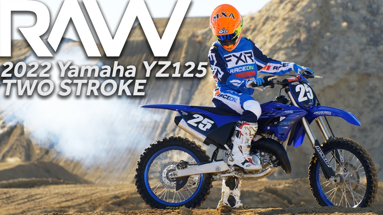 2022 Yamaha Yz125 Two Stroke Raw Motocross Motion Journal Bestmotosport