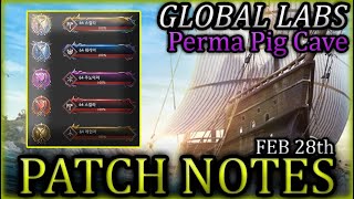 Permanent Pig Cave, Boat Crew and Seamen Update, AoS Boarders \u0026 Titles | BDO Glabs Patch