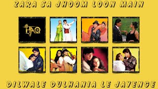 Zara Sa Jhoom Loon Main VIDEO | Dilwale Dulhania Le Jayenge | DJ Haq | SRK | Kajol | Bollywood Remix
