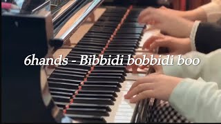 비비디바비디부! #6hands #cinderella #pianocover #피아노연주