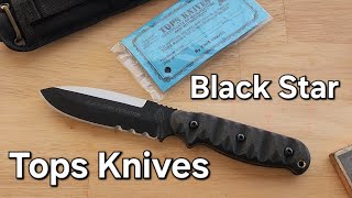 TOPS Knives รุ่น Black Star Evolution Knife BSE01