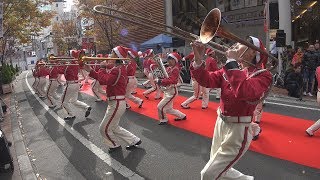 早稲田摂陵高校ウィンドバンド　梅田スノーマンフェスティバル2018　PART1