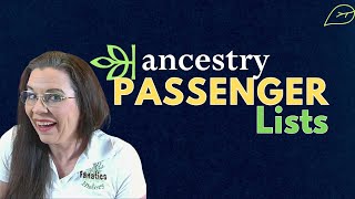 Explore Passenger Lists on Ancestry: Who Will You Find?🚢