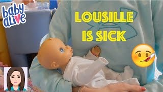 Baby Alive Lousille Is Sick