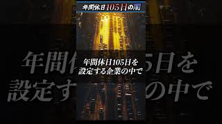 年間休日105日の地獄と現実　＃ブラック企業