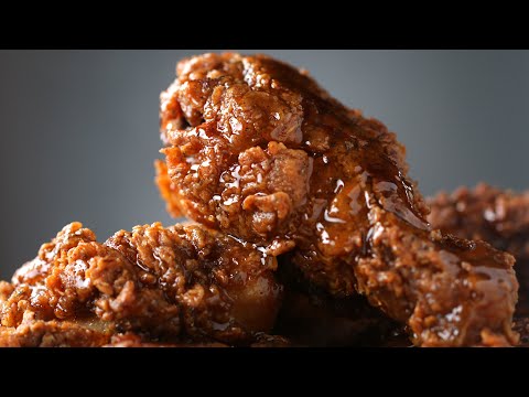 Crispy Honey-Glazed Fried Chicken Crispy Honey-Glazed Fried Chicken
