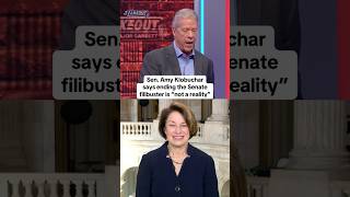 Sen. Amy Klobuchar says ending the Senate filibuster is "not a reality" #shorts