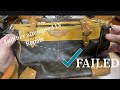 Another Louis Vuitton bag, failed attempt at repair