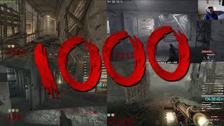I Survived To Round 1000 On Every WaW Zombies Map