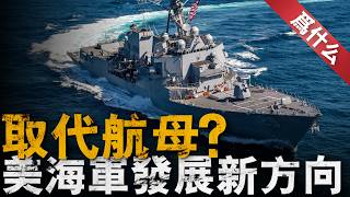 美海軍重啟DDG（X）項目，下一代美軍軍艦會長啥樣？導彈驅逐艦有什麼優勢？他會取代航母？還是讓航母獲得一次巨大提升？#軍艦 #航空母艦