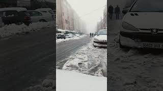 La neige a la kabylie ,  Ath Bouyoucef à michellet à tizi ouzou