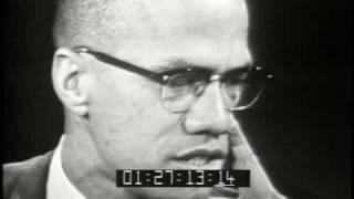 Malcolm X interviewed in 1963