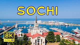 Sochi, Russia 🇷🇺 in 8K ULTRA HD HDR Dolby Vision™ Drone Footage