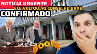 CCB- URGENTE! O RETORNO DE CLÁUDIO MARÇOLA PARA O BRÁS, ACONTECEU HOJE.