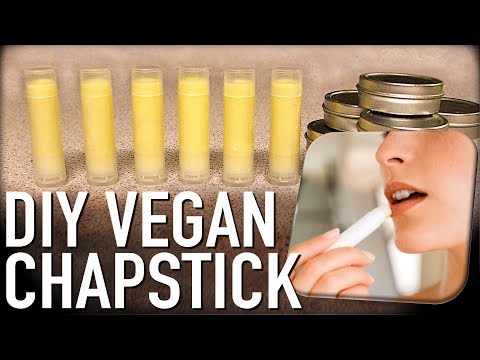 Make Your Own Chapstick or Lip Balm: Fast, Easy, & Vegan! Make Your Own Chapstick or Lip Balm: Fast, Easy, & Vegan!