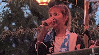 河内音頭　司家 由美嗣　上之納涼盆踊り　22.07.30